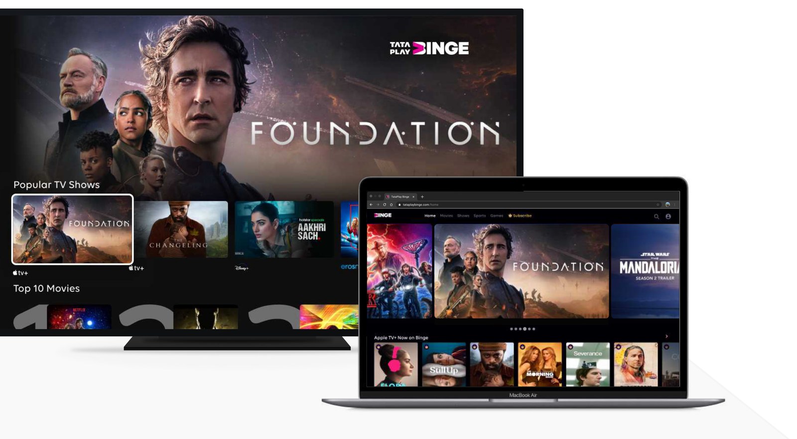 One experience across phone, television and laptop